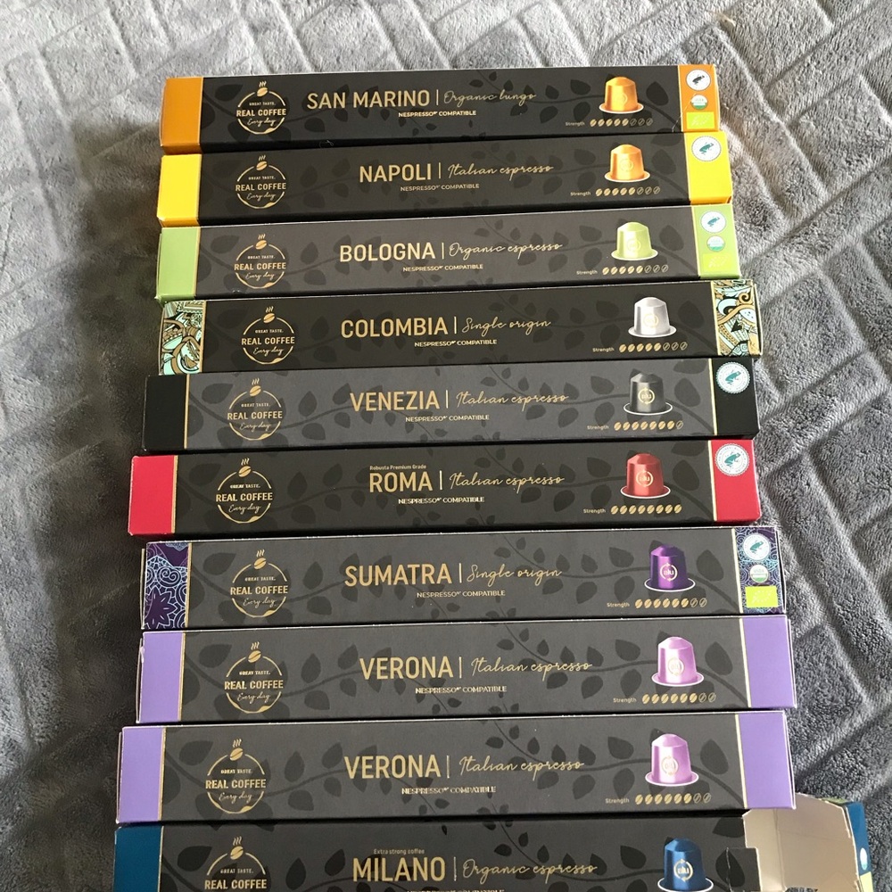 Real Coffee Nespresso Capsules